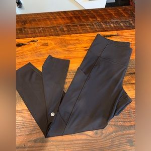 Lululemon capri Fast and Free sz 10